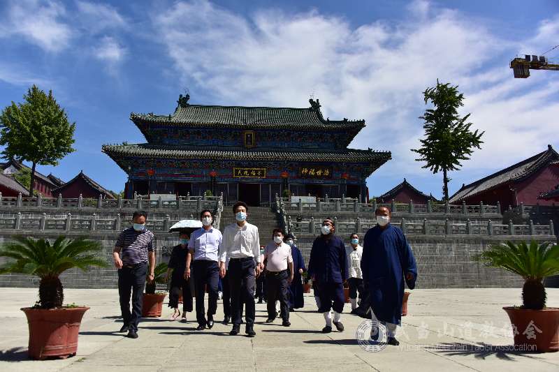 十堰市委副书记王济民来武当山道教学院静乐宫调研